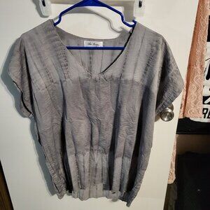 WOMANS URBAN MANGOZ TYE DYED BLOUSE TOP SZ S/M